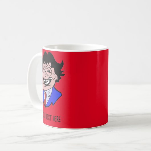 Persönlichkeit Kaffeetasse (Vorderseite Links)