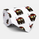 Persönlichkeit Ninja Krawatte (Gerollt)