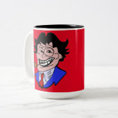 Persönlichkeit Zweifarbige Tasse (Vorderseite Links)