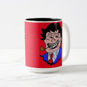 Persönlichkeit Zweifarbige Tasse (VorderseiteRechts)