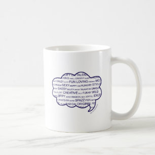 Persönlichkeitsmarke Cloud Kaffeetasse