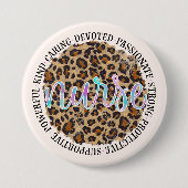 Persönlichkeitsmerkmale der Krankenversicherung Button (Vorderseite)