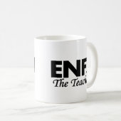 Persönlichkeitstyp ENFJ | der Lehrer Kaffeetasse (VorderseiteRechts)