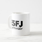 Persönlichkeitstyp ESFJ | der Anbieter Kaffeetasse (Vorderseite Links)