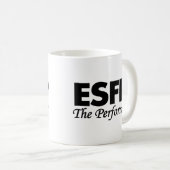 Persönlichkeitstyp ESFP | der Ausführende Kaffeetasse (VorderseiteRechts)