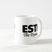Persönlichkeitstyp ESTP | der Dynamo Kaffeetasse (VorderseiteRechts)