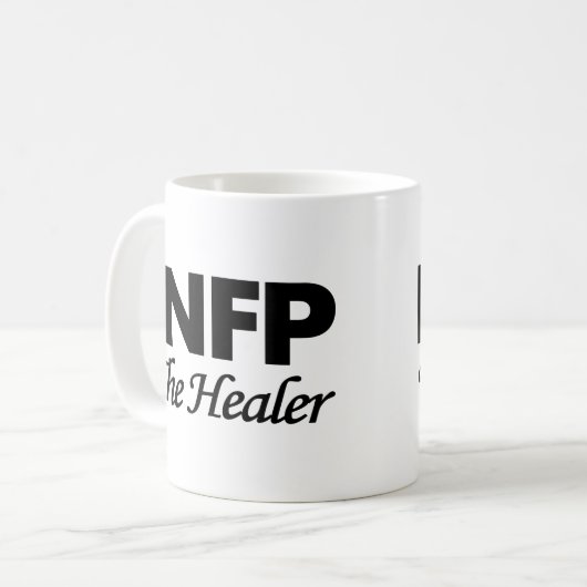 Persönlichkeitstyp INFP | der Heiler Kaffeetasse (Vorderseite Links)