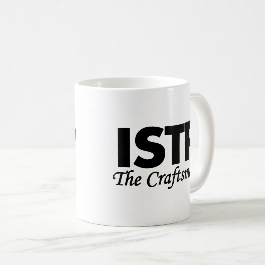 Persönlichkeitstyp ISTP | der Handwerker Kaffeetasse (VorderseiteRechts)