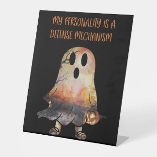 Persönlichkeitswarnung humorvolle Funny Sarcastic Sockelschild