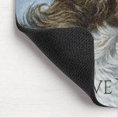 Persönlichster Borzoi-Vater Mousepad (Ecke)