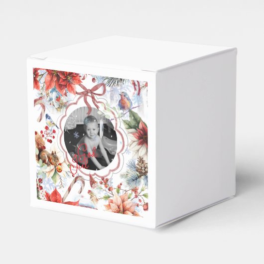 Personlig juldekor med foto geschenkschachtel (Vorderseite)