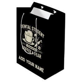 Personlig Presentpåse till Tandläkarstudent-dental Mittlere Geschenktüte