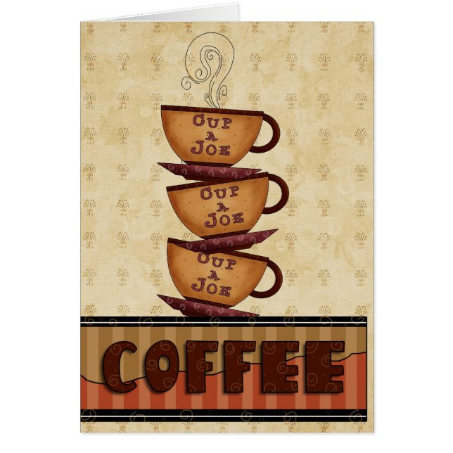personlized Kaffeekarte (Vorne)