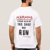 PersonMayRun T-Shirt (Rückseite)