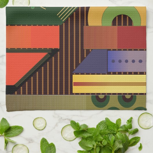 Perspective Kitetücher Geschirrtuch (Gefaltet)