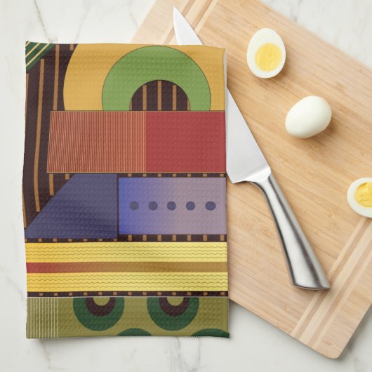 Perspective Kitetücher Geschirrtuch (Viertel Falte)