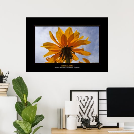 Perspective Poster (Heimbüro)