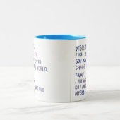 Perspektive auf Änderung Zweifarbige Tasse (Mittel)