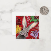 Perspektive Blanken-Mitteilungskarten Mitteilungskarte (Vorderseite/Rückseite Beispiel)