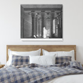 Perspektive Blick auf das Innere der Terrasse, Esn Leinwanddruck (Insitu (Schlafzimmer))