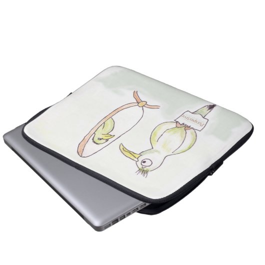 Perspektive, Cartoon Laptopschutzhülle (Vorne Knopf)