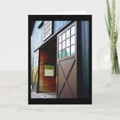 Perspektive der Barenttür Dankeskarte (Vorderseite)