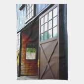 Perspektive der Barenttür Geschirrtuch (Vertikal)