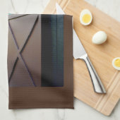 Perspektive der Barenttür Geschirrtuch (Viertel Falte)