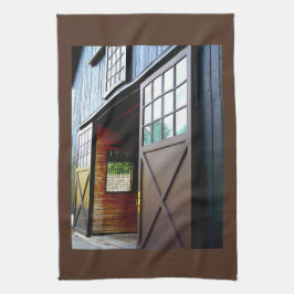 Perspektive der Barenttür Geschirrtuch