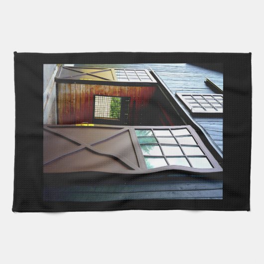 Perspektive der Barenttür Geschirrtuch (Horizontal)