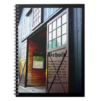 Perspektive der Barenttür, Offenbarung 3:8 Notizblock
