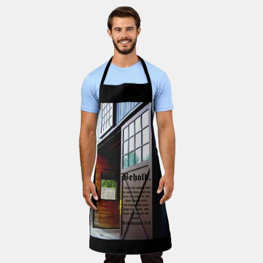 Perspektive der Barenttür, Offenbarung 3:8 Schürze (Getragen)