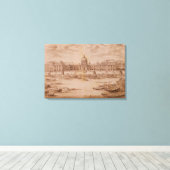 Perspektive der Uni der Quatre-Nationen Leinwanddruck (Insitu (Holzboden))