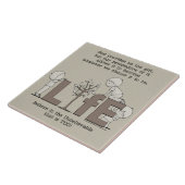 Perspektive des Lebens Fliese (Seite)