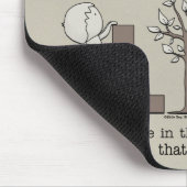 Perspektive des Lebens Mousepad (Ecke)