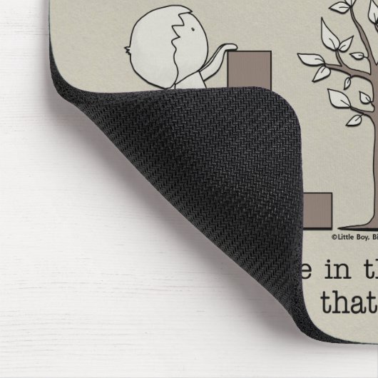 Perspektive des Lebens Mousepad (Ecke)