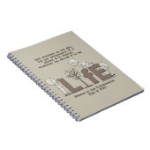 Perspektive des Lebens Notizblock (Rechte Seite)