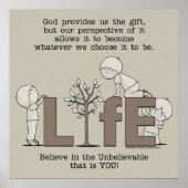 Perspektive des Lebens Poster (Vorne)