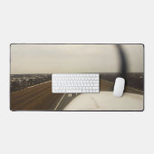 Perspektive eines Piloten: Cessna 172 Cockpit-Star Schreibtischunterlage (Tastatur & Maus)