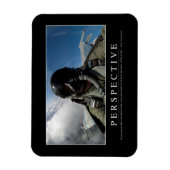 Perspektive: Inspiration Zitat 2 Magnet (Vertikal)
