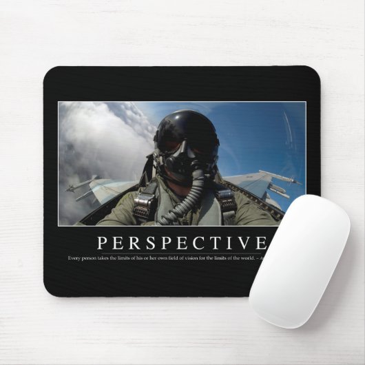 Perspektive: Inspiration Zitat 2 Mousepad (Mit Mouse)