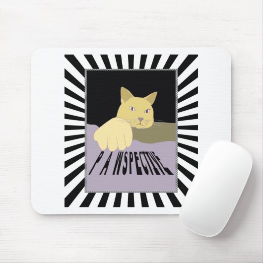 Perspektive Katzenkunst Mousepad (Mit Mouse)