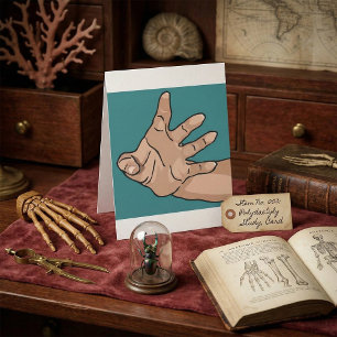 Perspektive Reichende Hand Karte