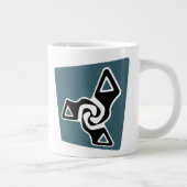 Perspektive Tri-Pfeile Jumbo-Tasse (Rechts)