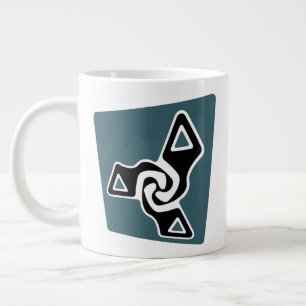 Perspektive Tri-Pfeile Jumbo-Tasse
