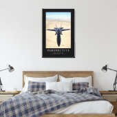 Perspektive: Zitat 1 Leinwanddruck (Insitu (Schlafzimmer))