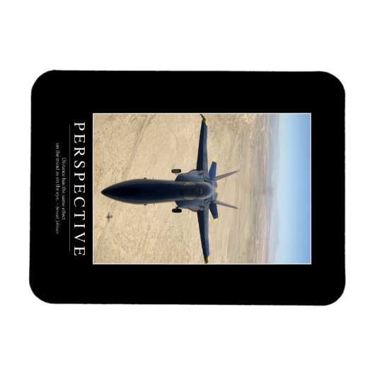 Perspektive: Zitat 1 Magnet (Horizontal)