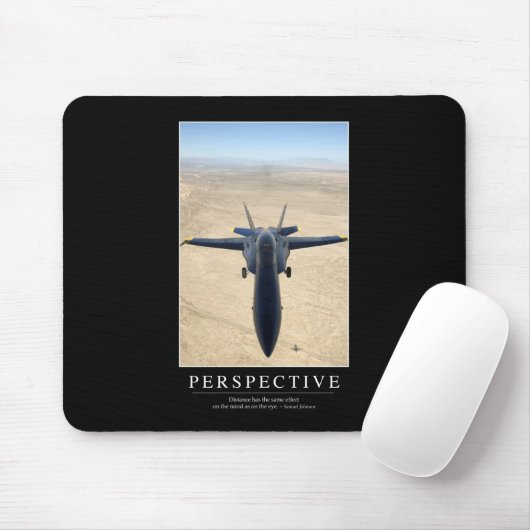 Perspektive: Zitat 1 Mousepad (Mit Mouse)