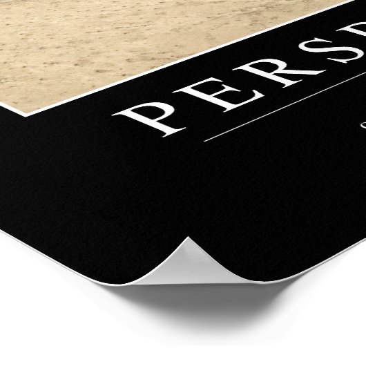 Perspektive: Zitat 1 Poster (Ecke)