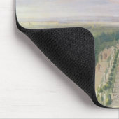 Perspektiven-Ansicht der Waldung Mousepad (Ecke)